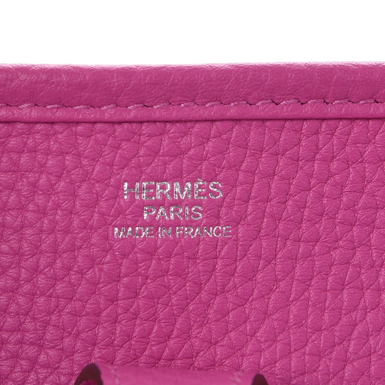 Hermes Taurillon Clemence Evelyne III PM Magnolia 6 of 8