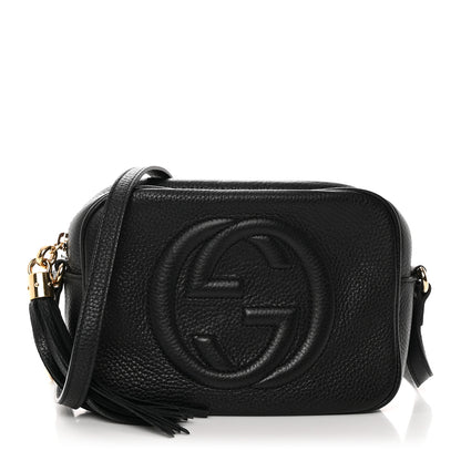 Gucci Pebbled Calfskin Small Soho Disco Bag Black 1 of 10