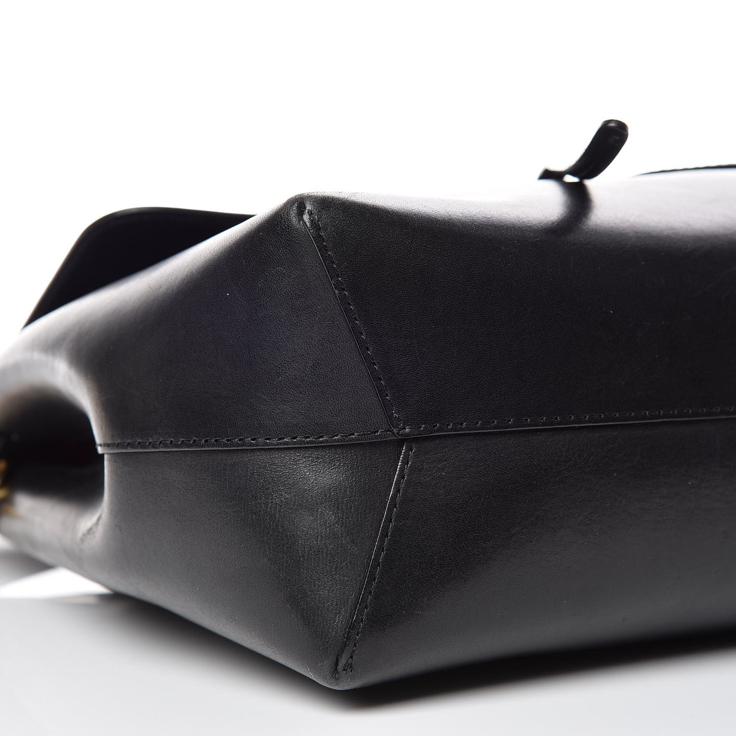 Calfskin Lady Bag Black Flamma