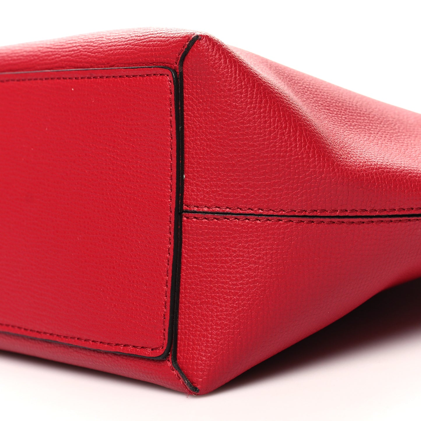 Haymarket Check Small Reversible Tote Poppy Red