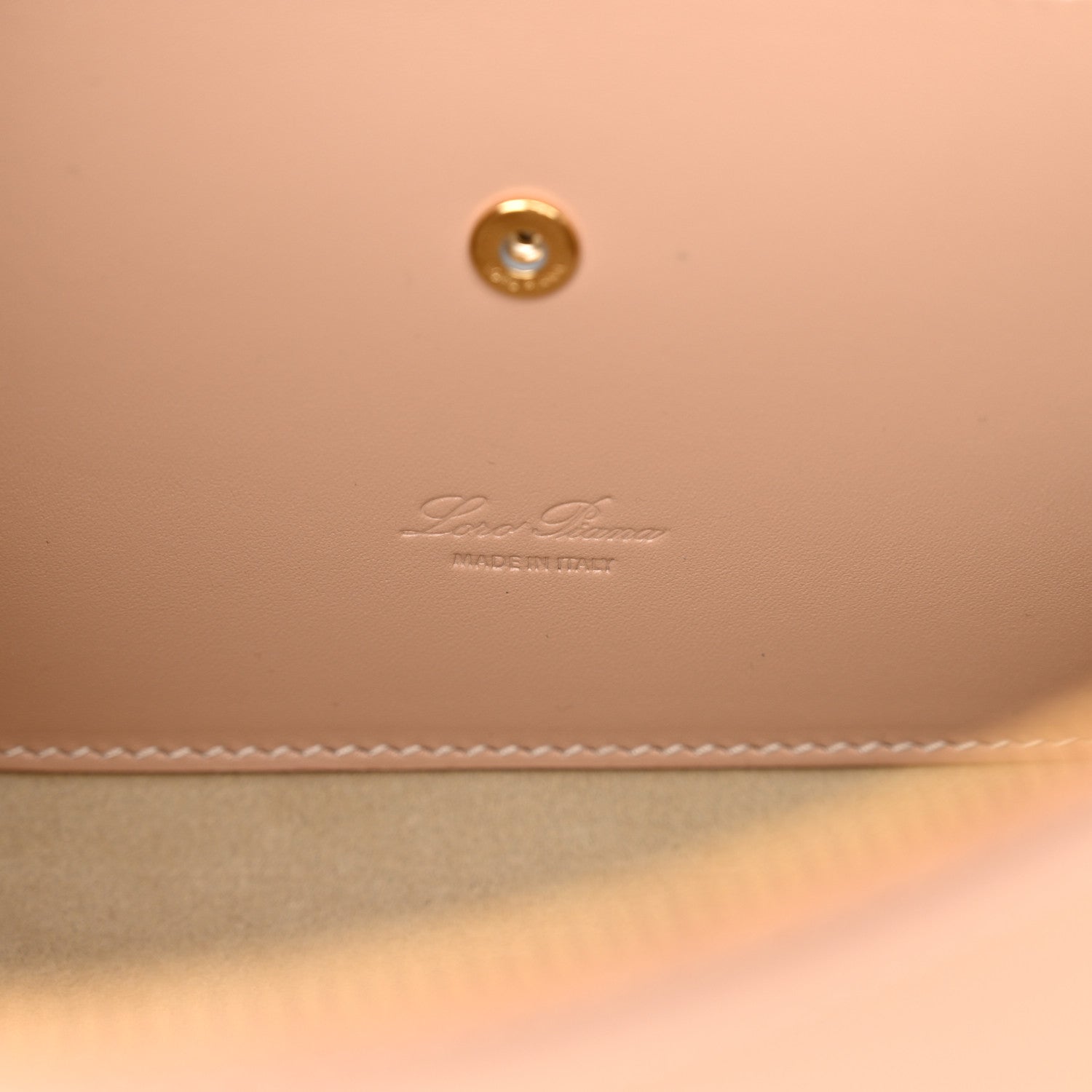 Loro Piana Smooth Calfskin Extra Bag L27 Feather Pink 6 of 11