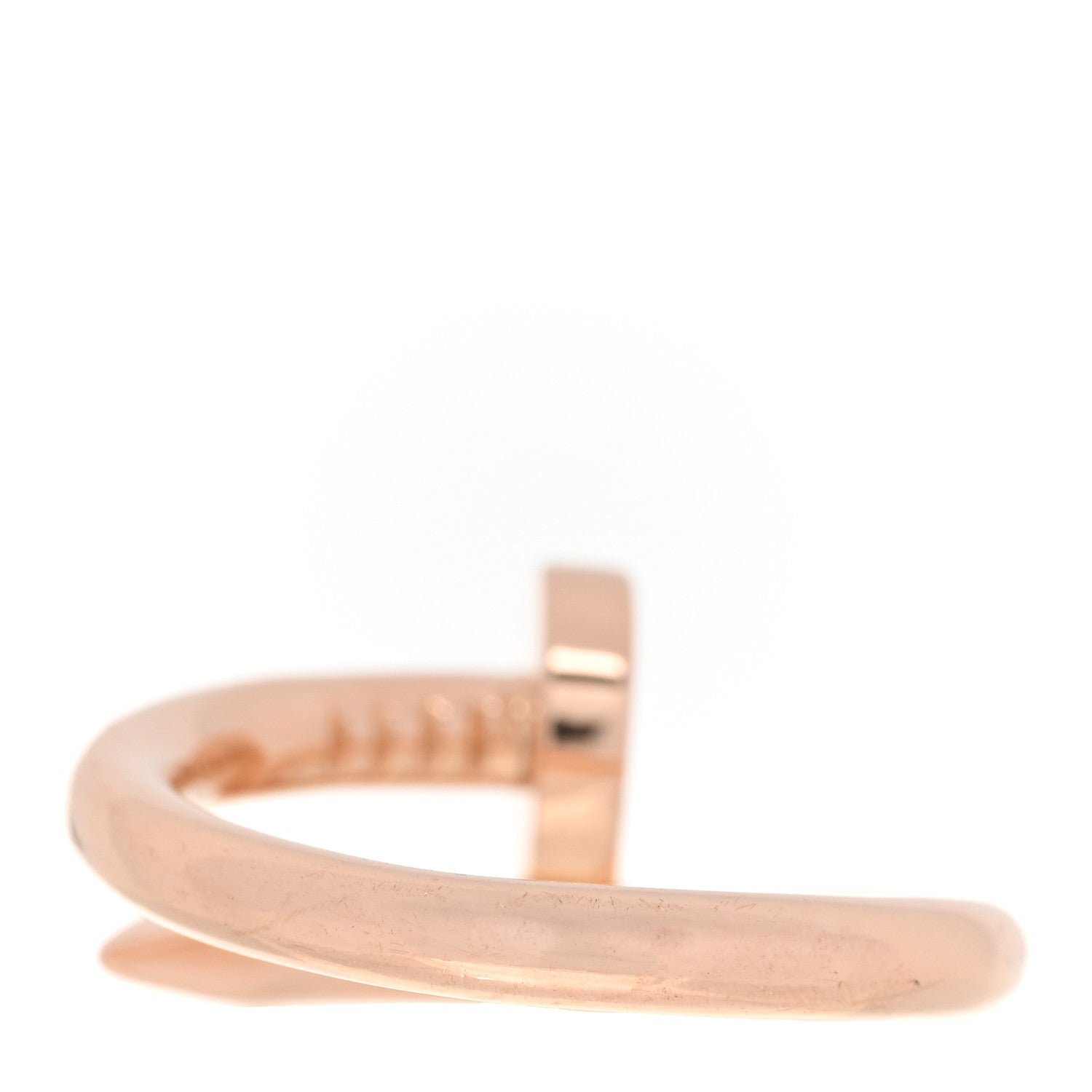 Cartier 18K Pink Gold Juste Un Clou Ring 51 5.75 3 of 5