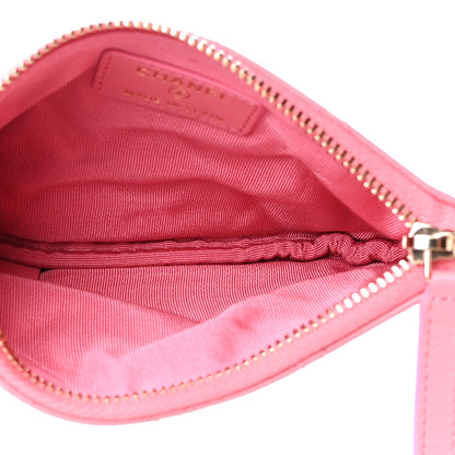Chanel Aged Calfskin Quilted Small Reissue Cosmetic Case Pink 4 of 4