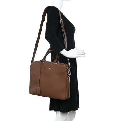 Louis Vuitton Taurillon Armand Briefcase Brown 2 of 9