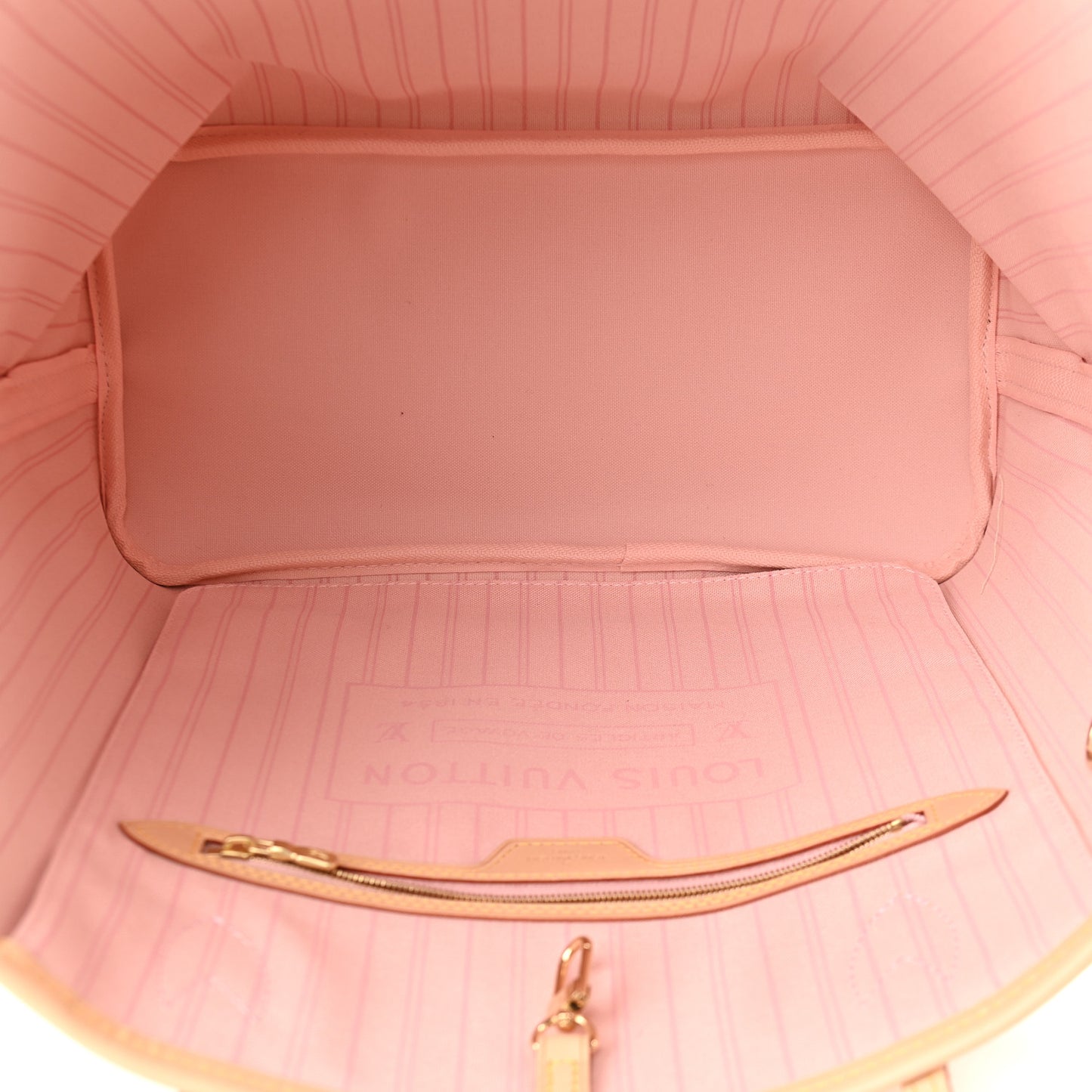 Damier Azur Neo Neverfull MM Rose Ballerine