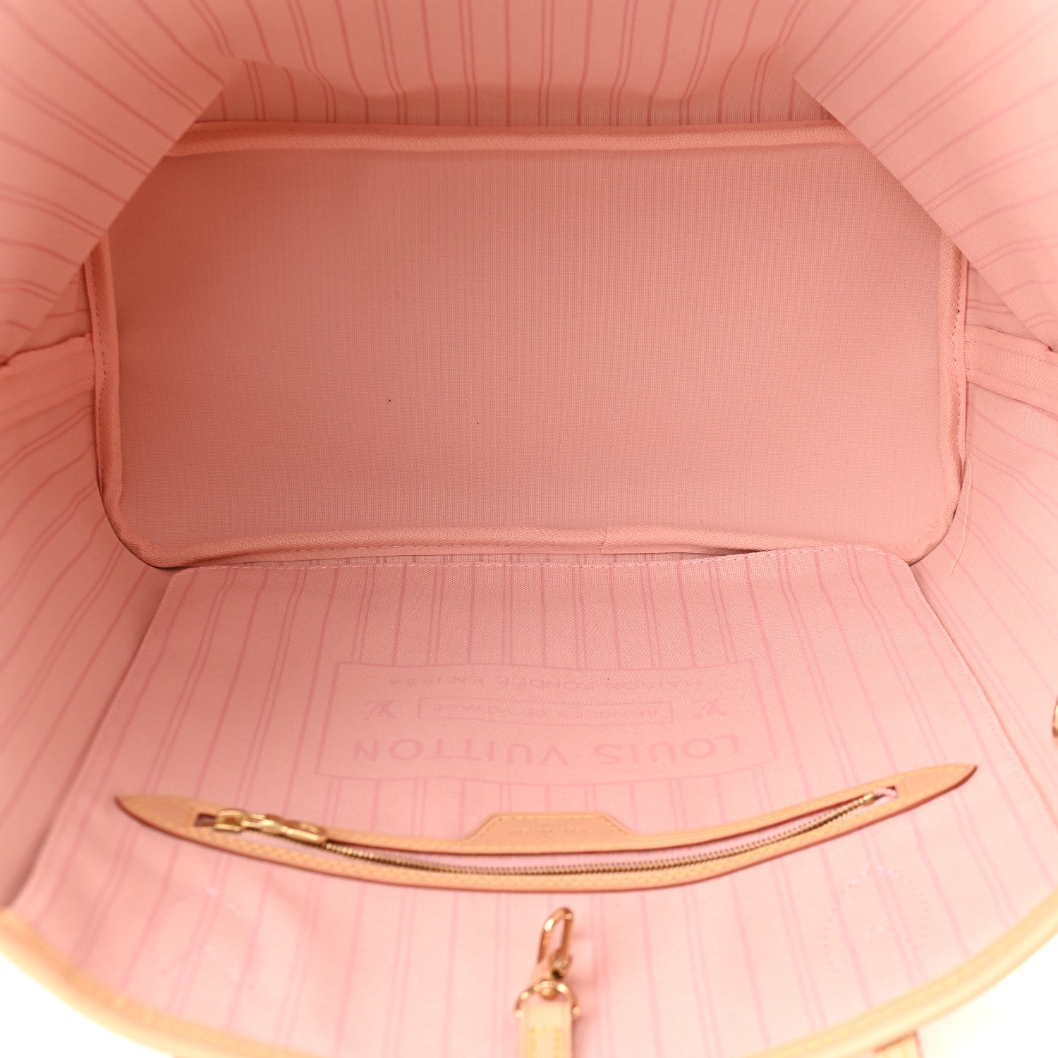 Louis Vuitton Damier Azur Neo Neverfull MM Rose Ballerine 5 of 9