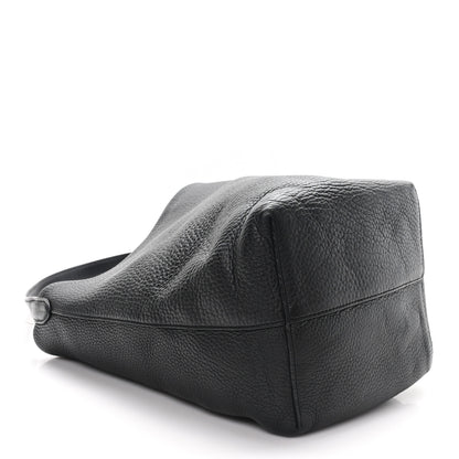 The Row Grained Calfskin Medium N/S Park Tote Black 4 of 10