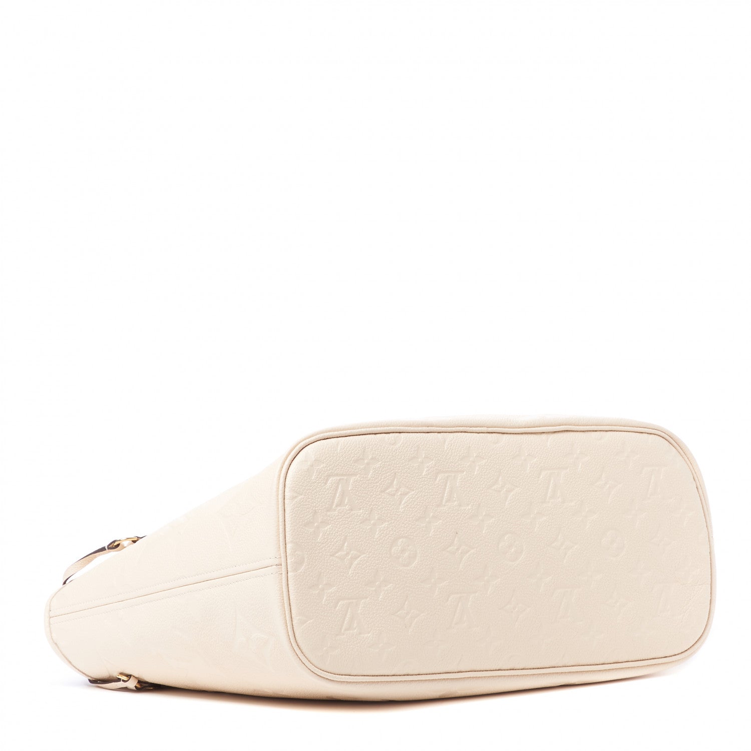 Louis Vuitton Empreinte Monogram Giant Neverfull MM Cream 5 of 9