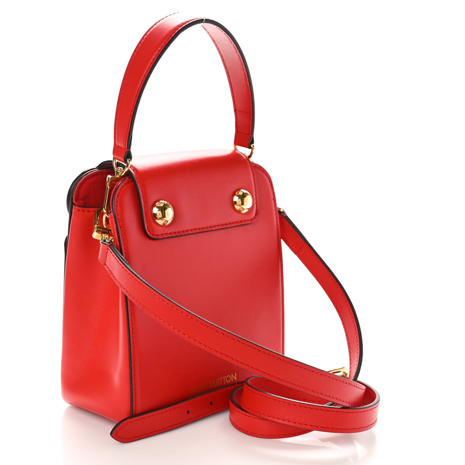 Louis Vuitton Calfskin S Lock XL Red 3 of 11