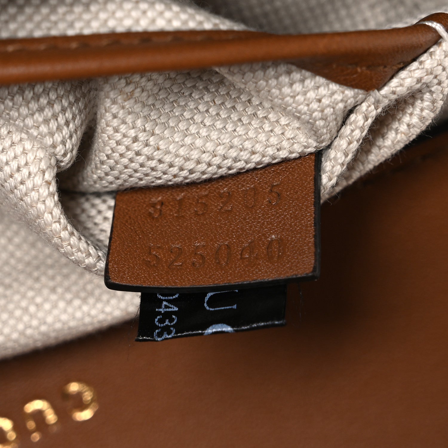 Gucci GG Supreme Monogram Horsebit 1955 Soft Small Shoulder Bag Beige Brown Sugar 7 of 11