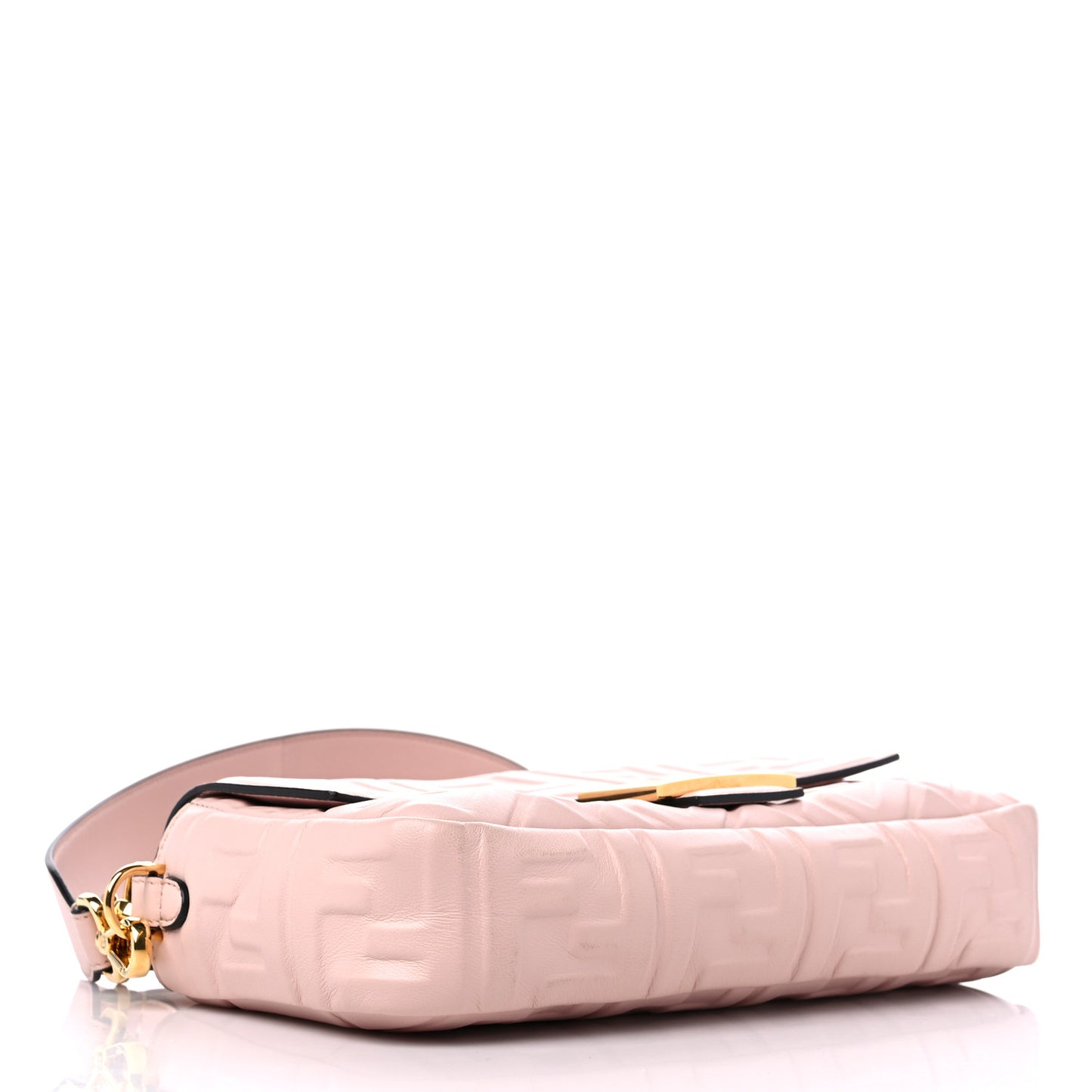 Nappa FF 1974 Embossed Baguette Rosa Quarzo
