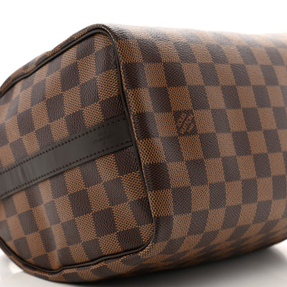 Louis Vuitton Damier Ebene Speedy Bandouliere 25 9 of 12