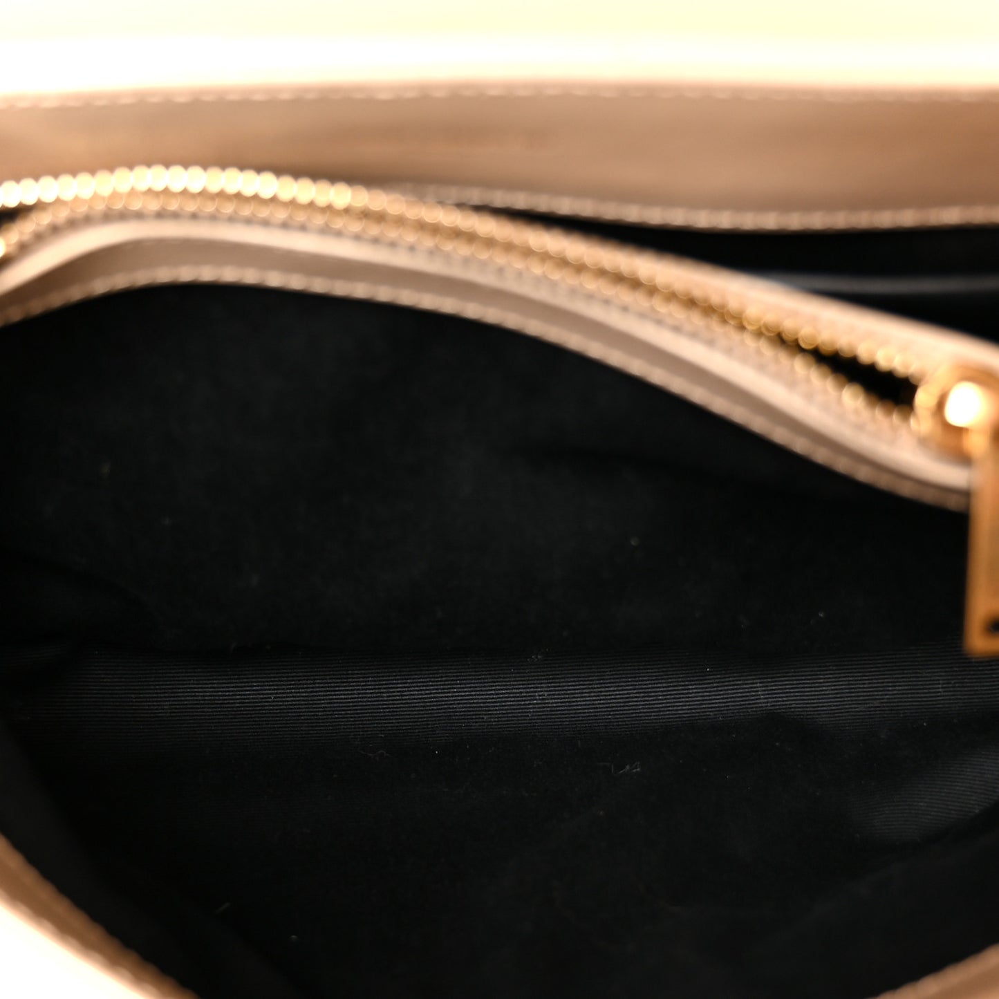 Calfskin Y Quilted Monogram Small Loulou Chain Satchel Dark Beige