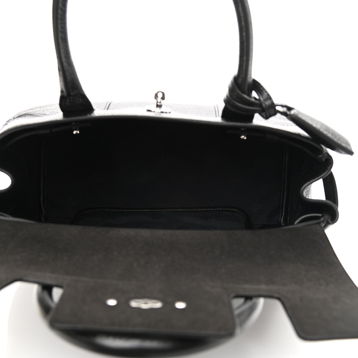 Mulberry Soft Shine Calfskin Small Bayswater Black 4 of 9
