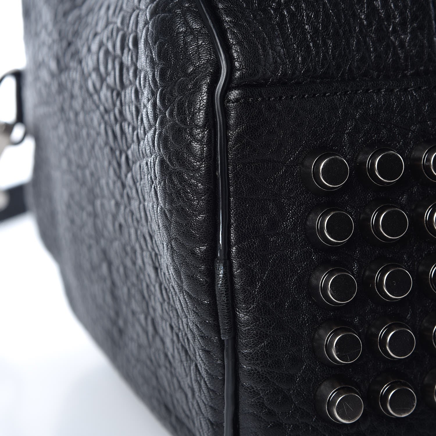Alexander Wang Pebbled Lambskin Rocco Black Nickel Hardware 8 of 8