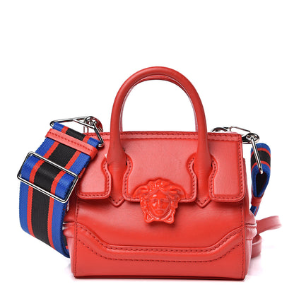 Versace Calfskin Small Palazzo Empire Bag Red 1 of 14