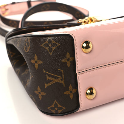 Louis Vuitton Patent Calfskin Monogram Cherrywood PM Rose Ballerine 7 of 10