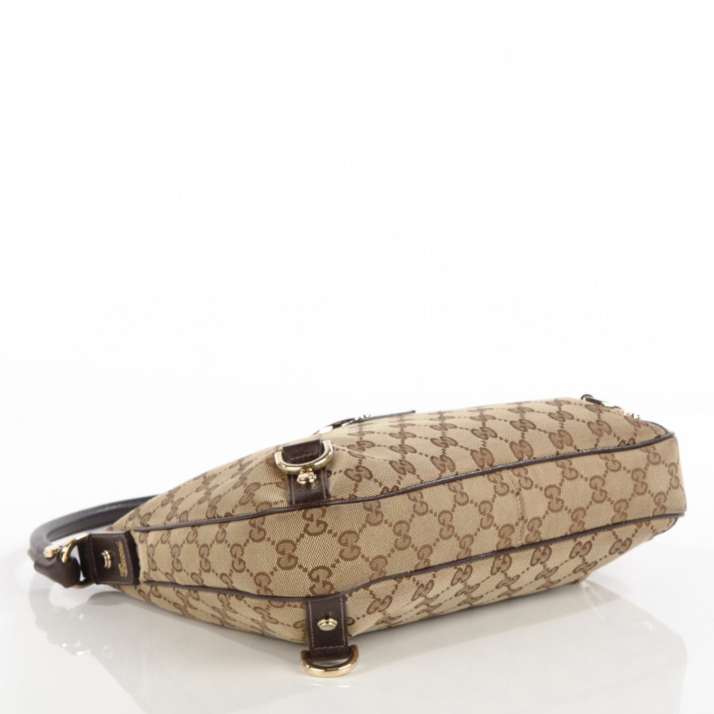 Monogram Medium Abbey D Ring Hobo Brown