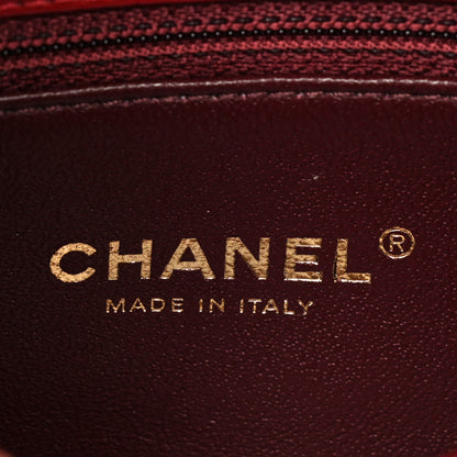 Chanel Lambskin Quilted Small Trendy CC Flap Dual Handle Bag Red 9 of 16
