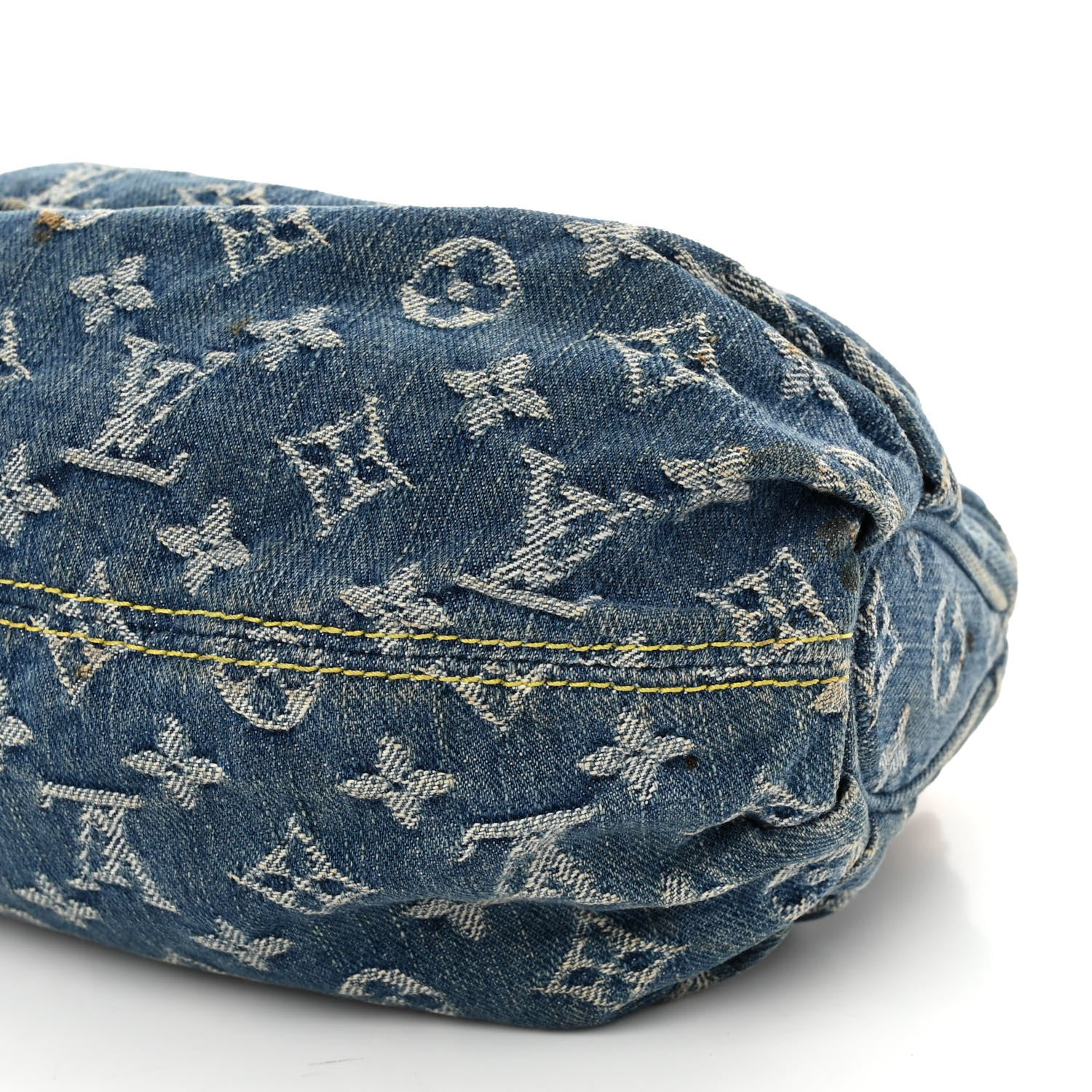 Louis Vuitton Monogram Denim Pleaty Blue 9 of 12