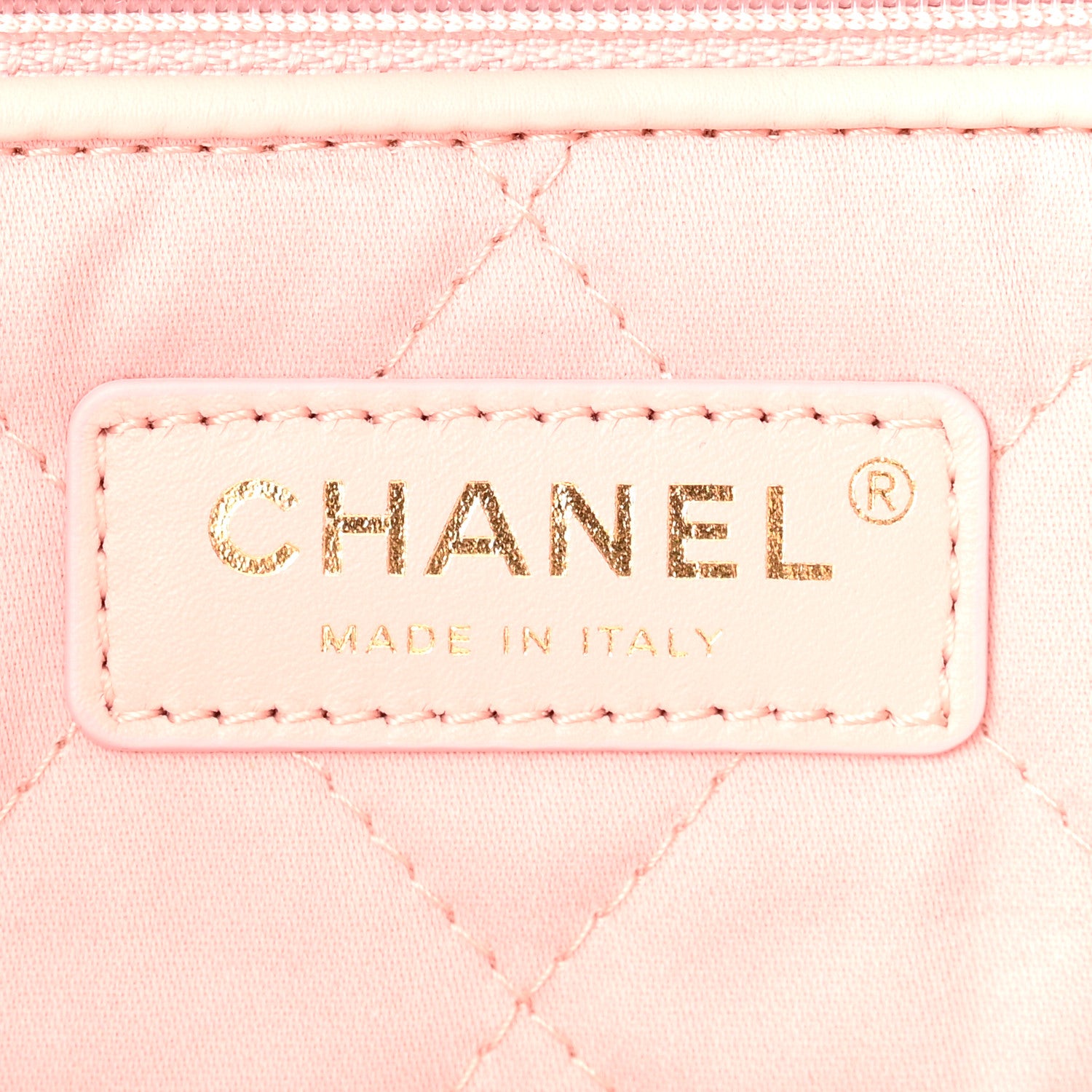 Chanel Shiny Calfskin Quilted Small Chanel 22 Light Pink 7 of 11