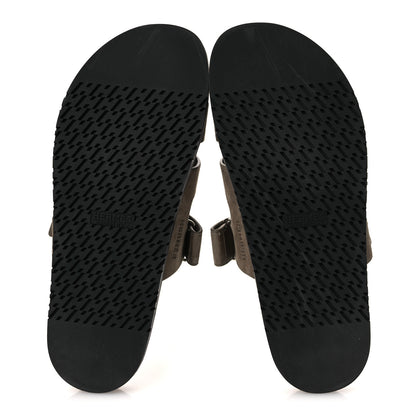 Hermes Suede Goatskin Mens Chypre Sandals 45 Beige Argile 7 of 12