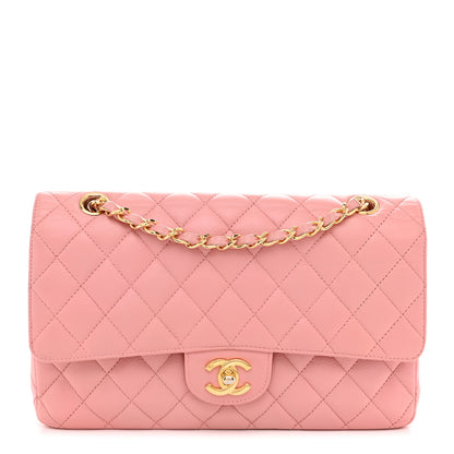 Chanel Caviar Quilted Medium Double Flap Pink 1 of 12