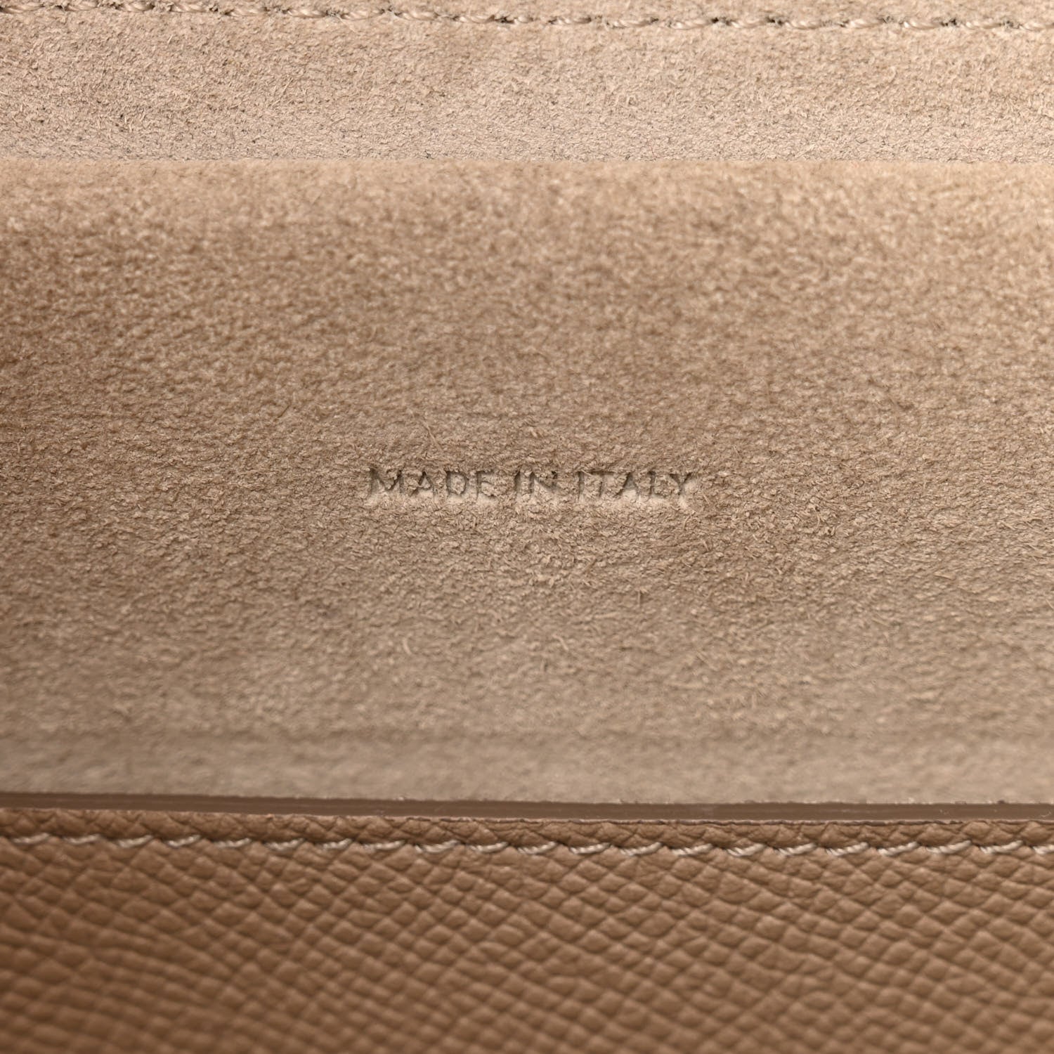 Celine Baby Grained Calfskin Micro Belt Bag Light Taupe 7 of 14