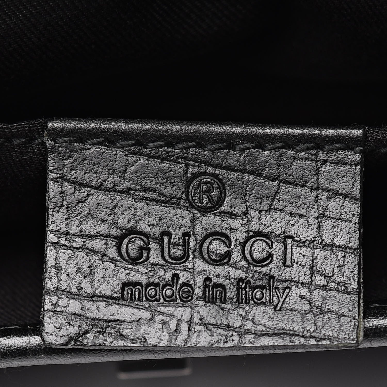 Gucci Monogram Small Bamboo Bullet Black 6 of 10