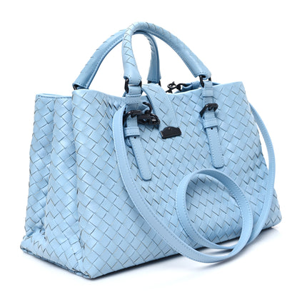 Bottega Veneta Light Calf Intrecciato Small Roma Topazio 3 of 12