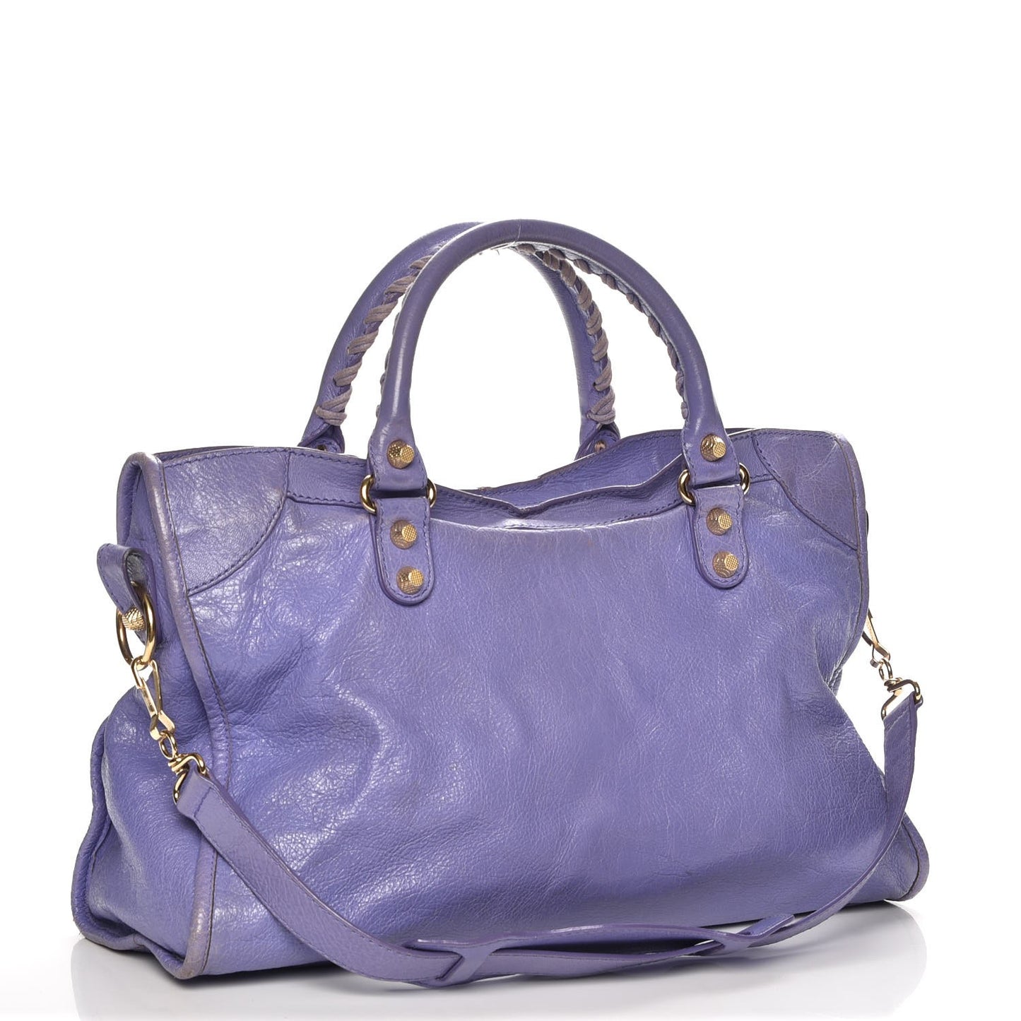 Agneau Giant 12 Gold Hardware City Mauve Light Mauve