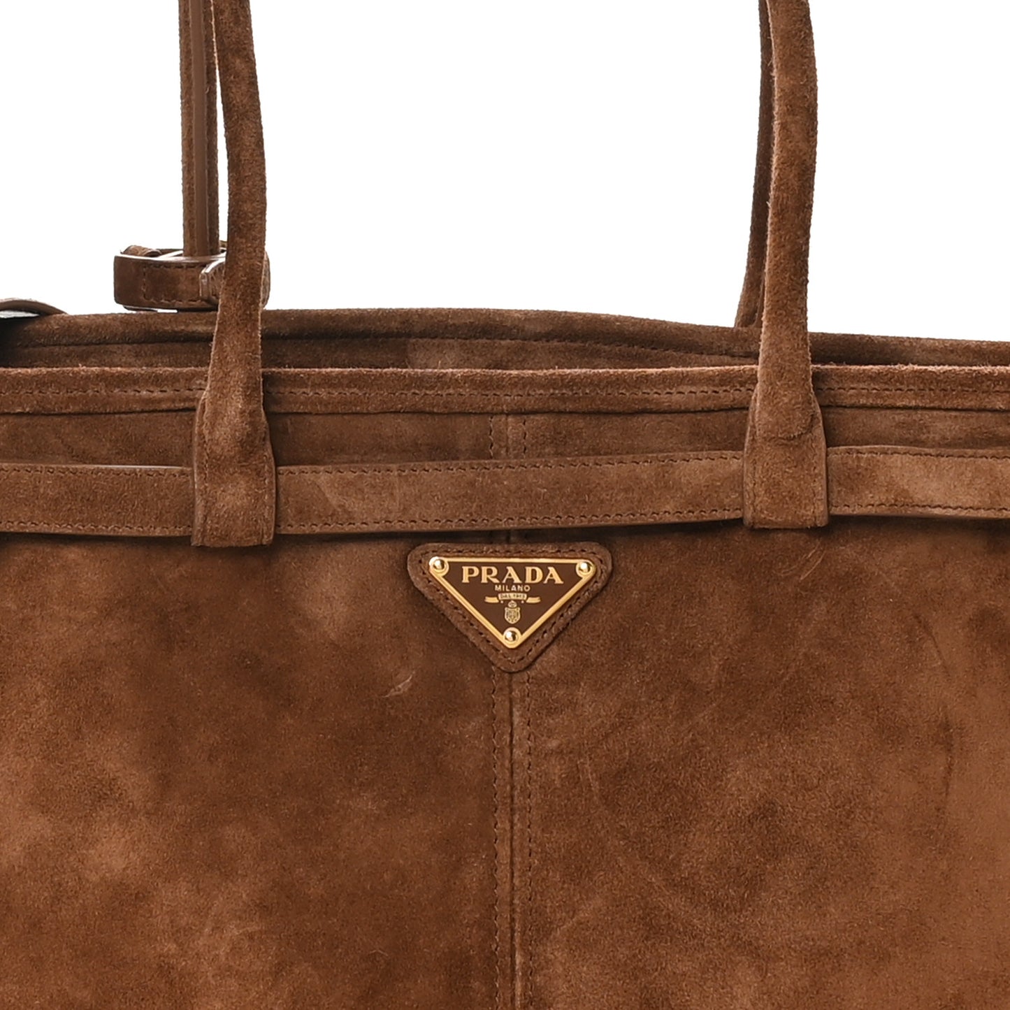Suede Large Bonnie Shoulder Bag Cocoa Brown