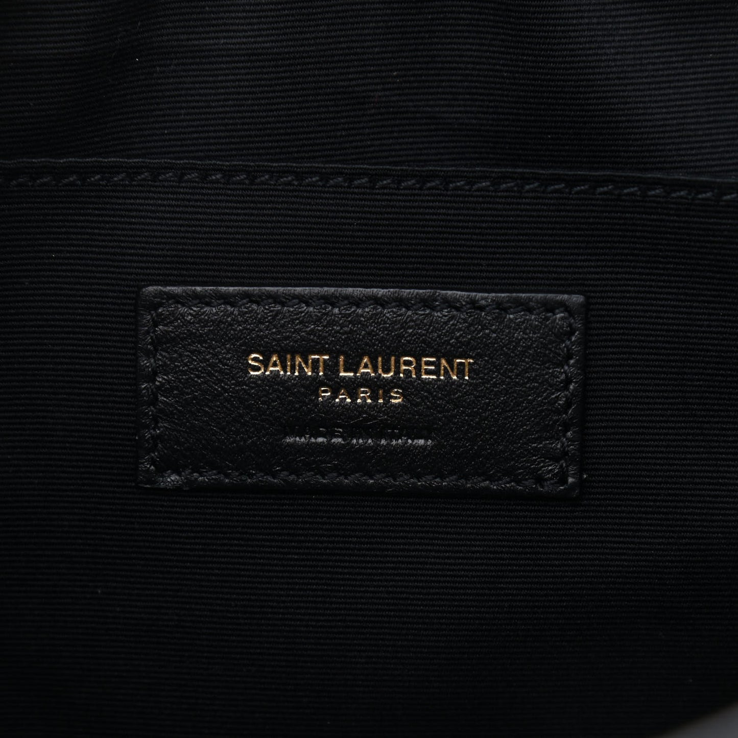 Suede Calfskin Monogram Lou Camera Bag Black