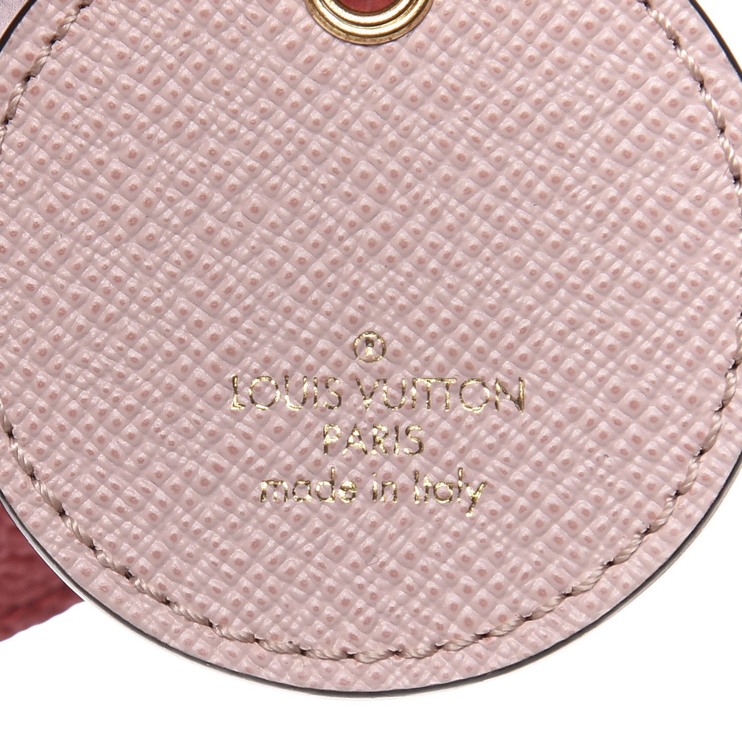 Monogram Giant Bag Charm Key Holder Rouge