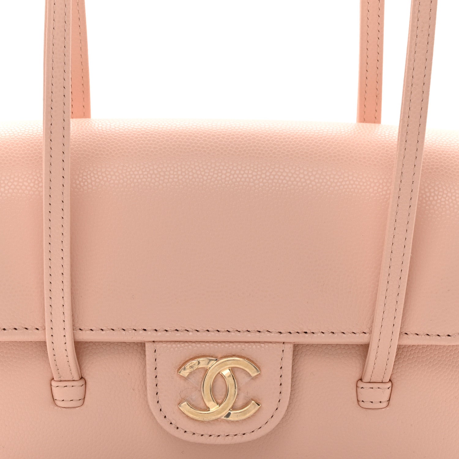 Chanel Shiny Caviar Mini Preppy Coco Shoulder Bag Light Pink 8 of 10