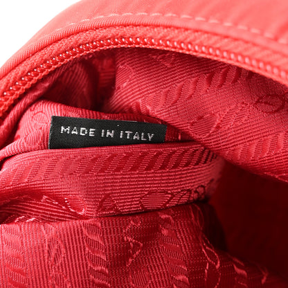 Prada Tessuto Nylon Mini Re-Edition 2000 Bag Rosso 7 of 11