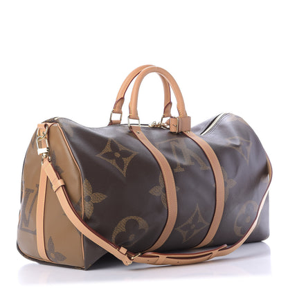 Louis Vuitton Reverse Monogram Giant Keepall Bandouliere 50 2 of 17