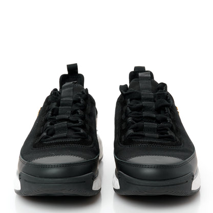 Chanel Velvet Calfskin Mixed Fibers CC Sneakers 40.5 Black 2 of 10