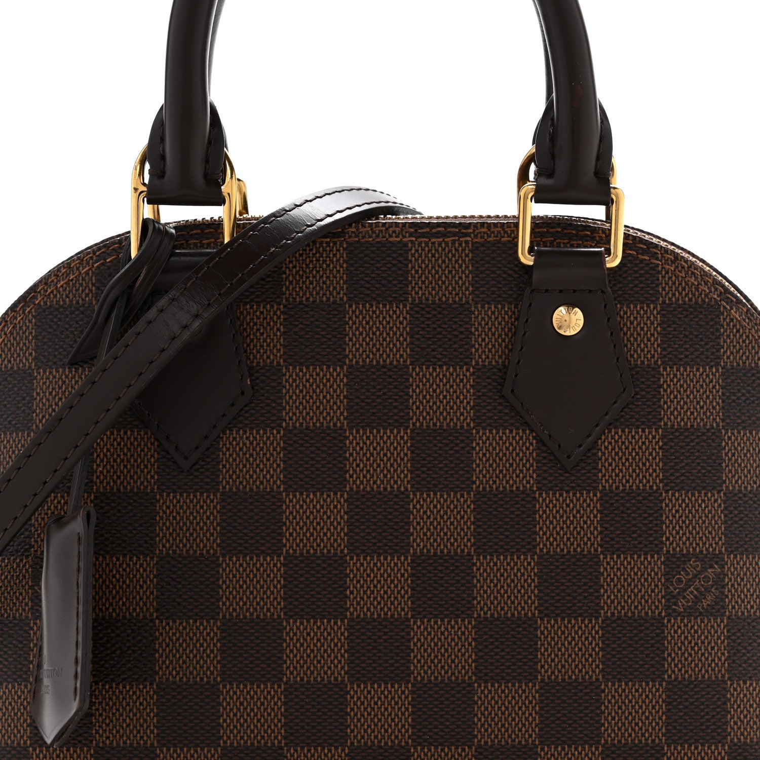 Louis Vuitton Damier Ebene Alma BB 8 of 15