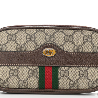 Gucci GG Supreme Monogram Web Ophidia Belted iPhone Case 85 34 Dark Brown 9 of 11