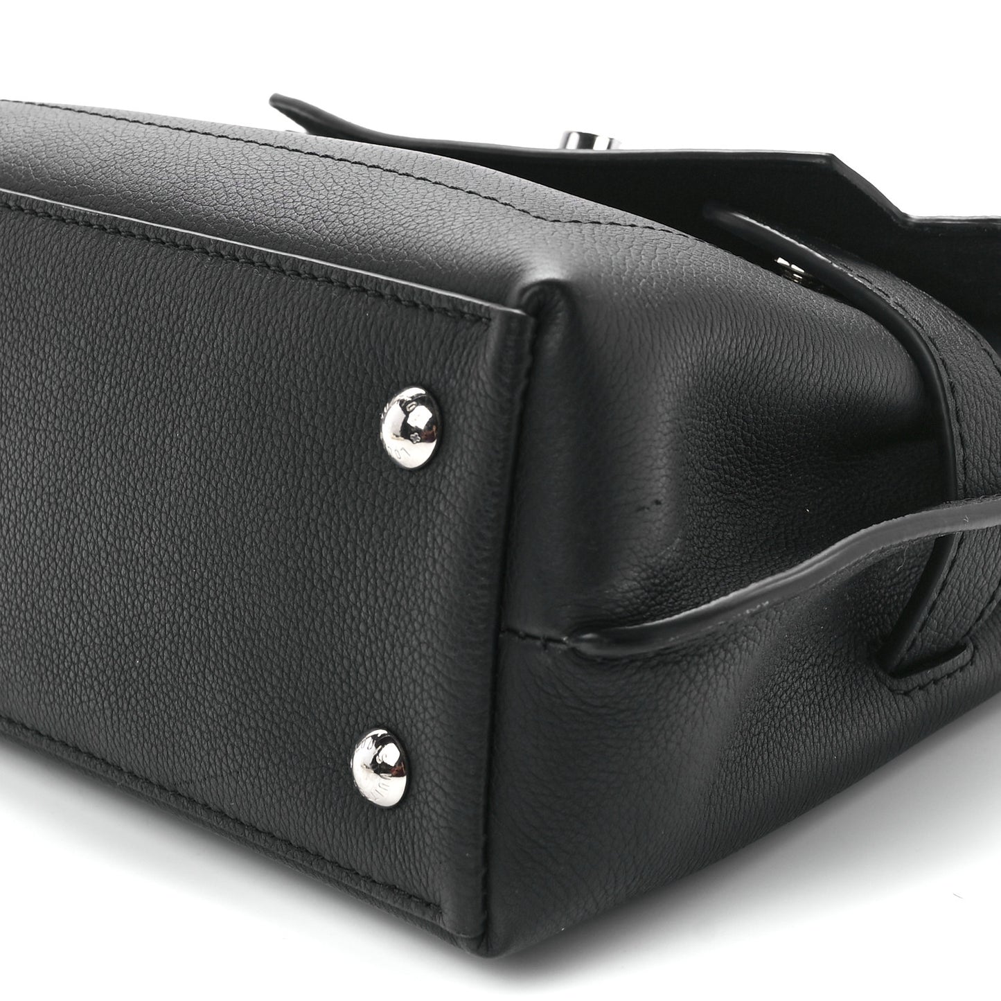 Calfskin Lockme Ever Mini Black