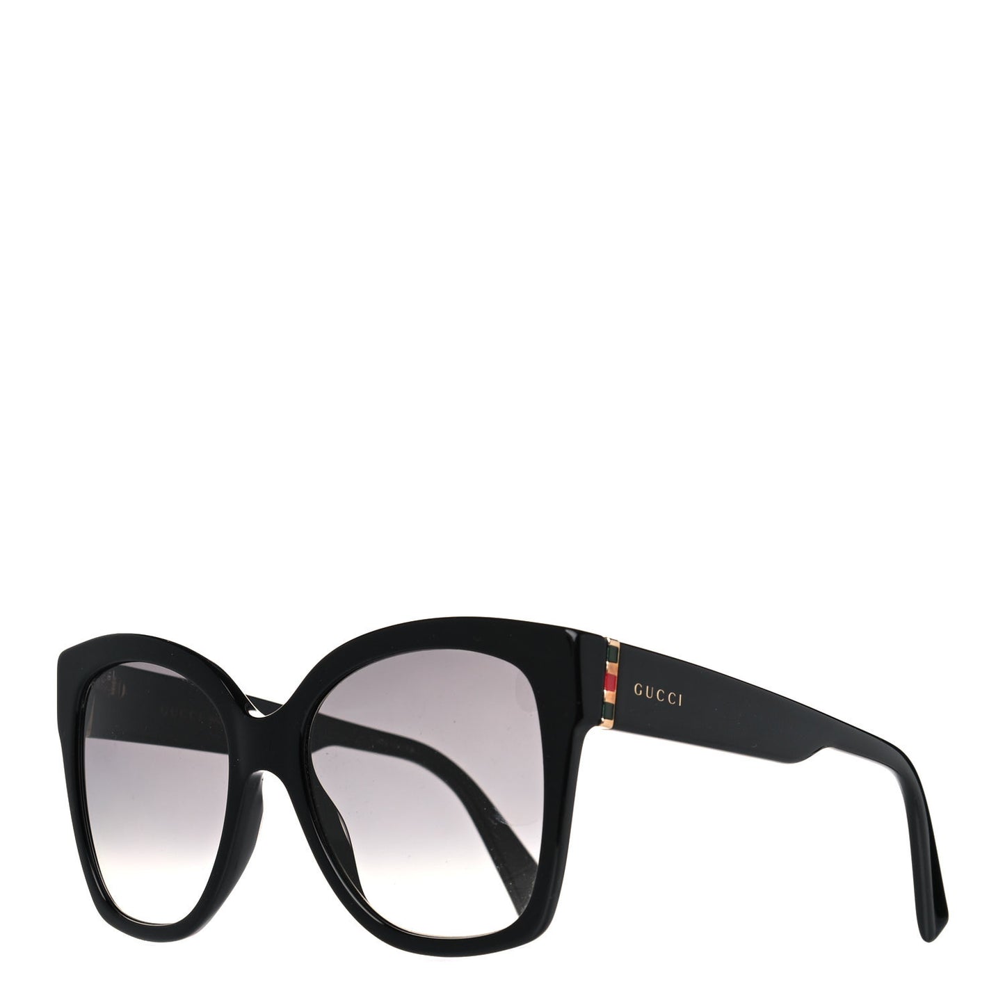 Acetate Square Frame Sunglasses GG0459S Black