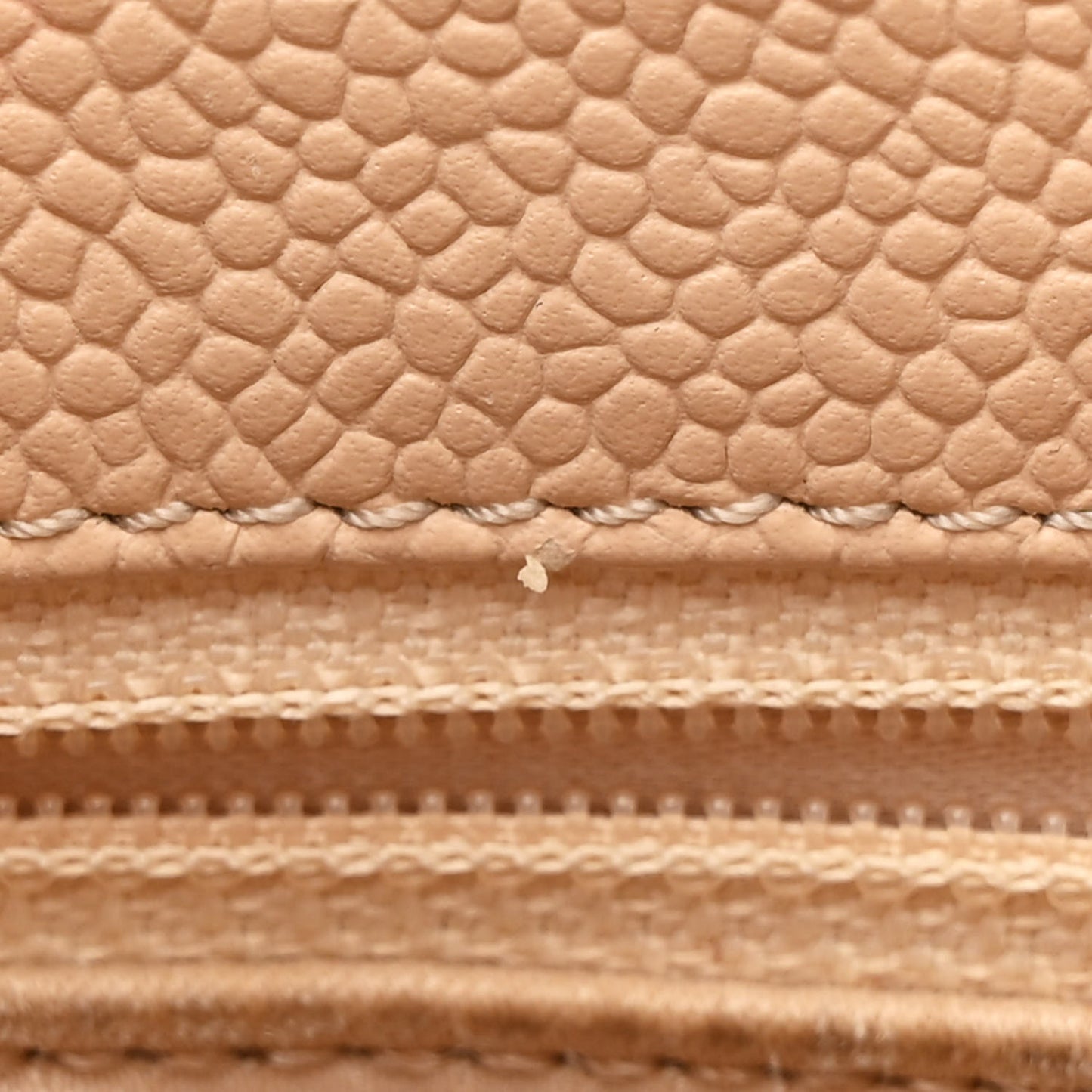 Caviar Quilted Grand Shopping Tote GST Beige Clair
