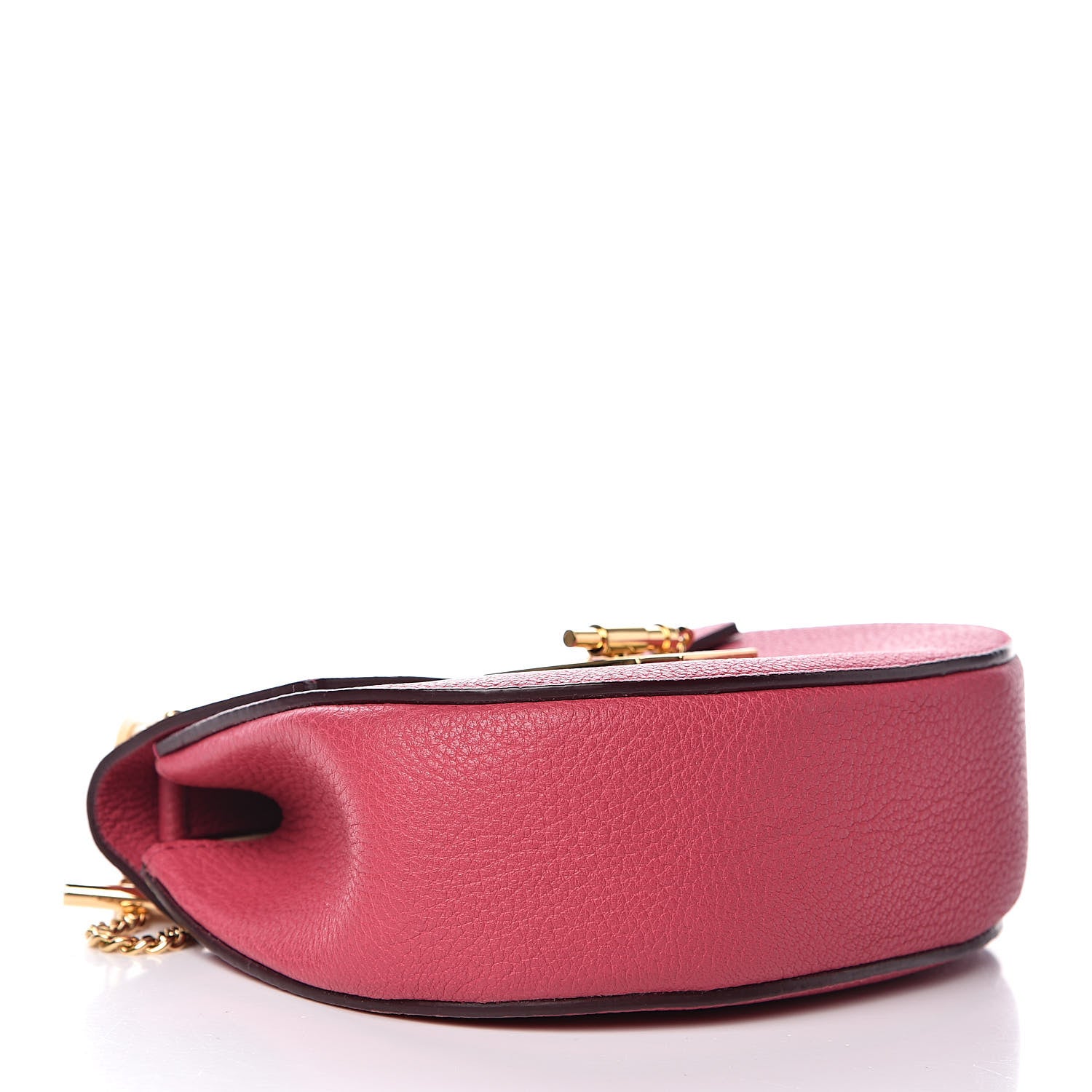 Chloe Grained Lambskin Mini Drew Shoulder Bag Dreamy Pink 4 of 10
