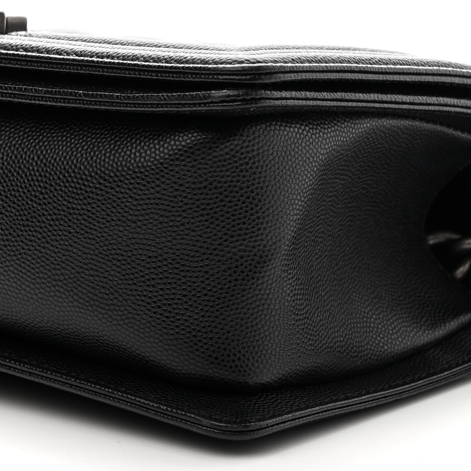 Chanel Caviar Quilted Medium Boy Flap Black 10 of 11