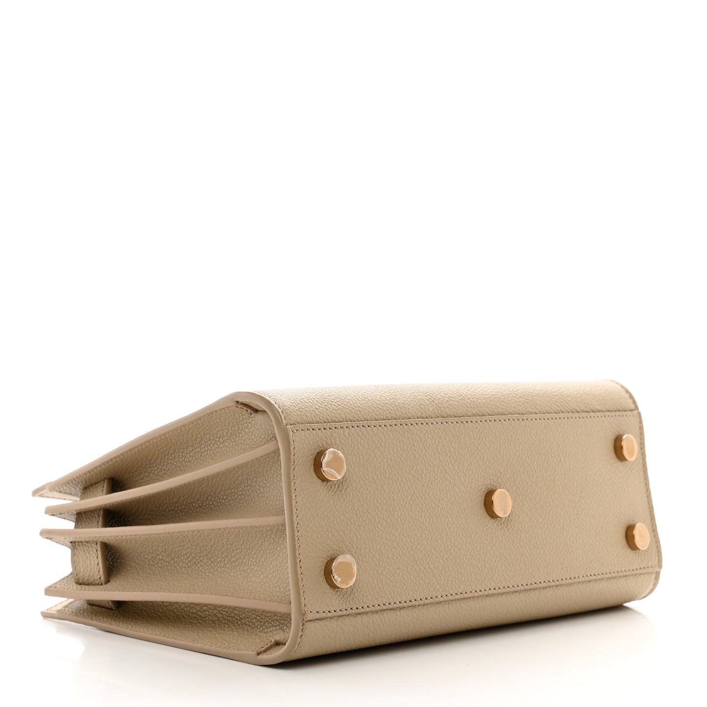 Grained Calfskin Nano Sac De Jour Sea Salt