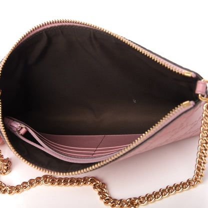 Gucci Guccissima Signature Wrist Wallet Rose Baby Candy 5 of 11