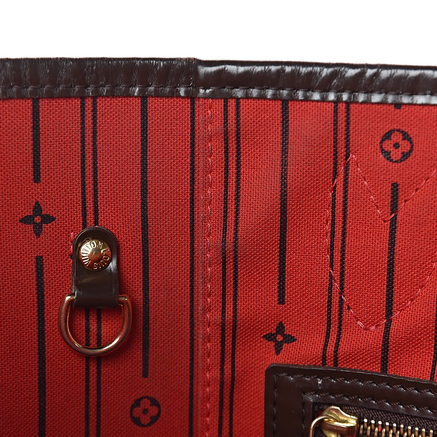Louis Vuitton Damier Ebene Neverfull MM 12 of 30