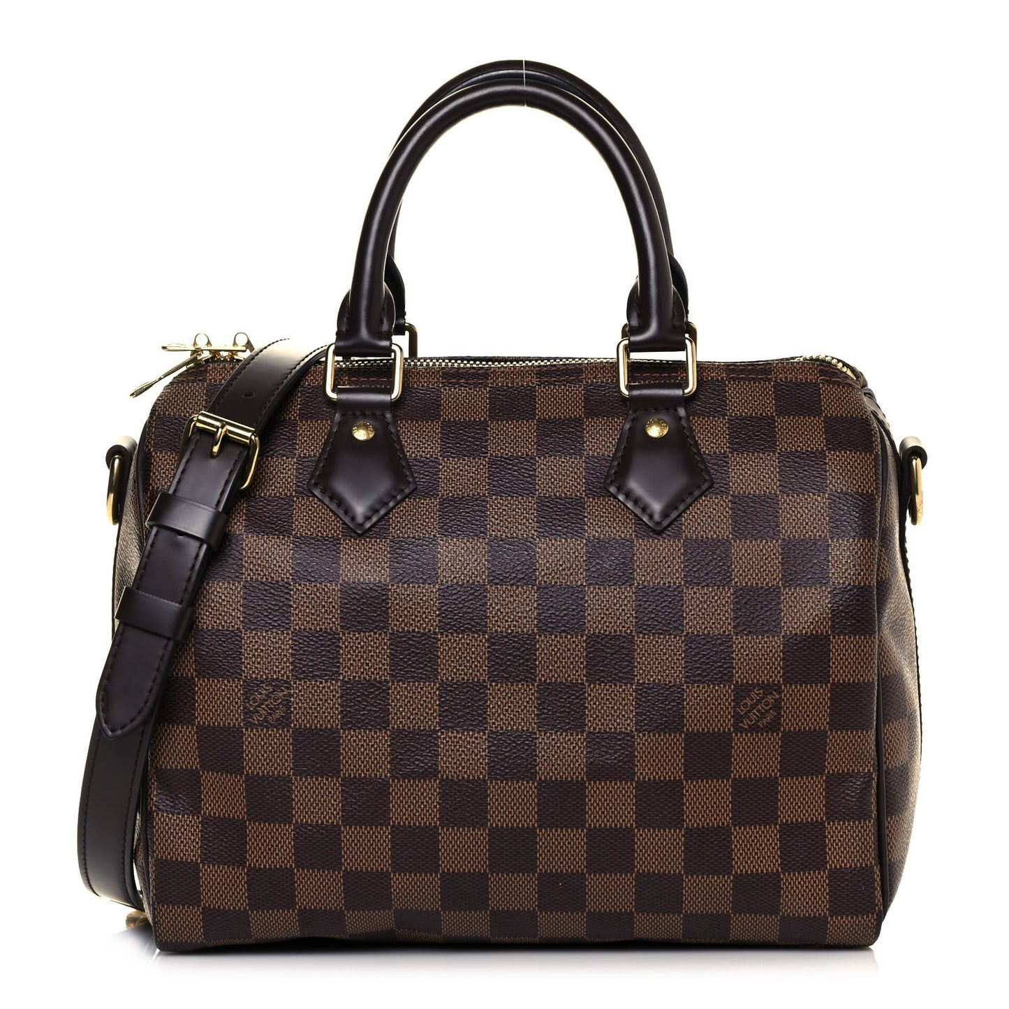 Damier Ebene Speedy Bandouliere 25