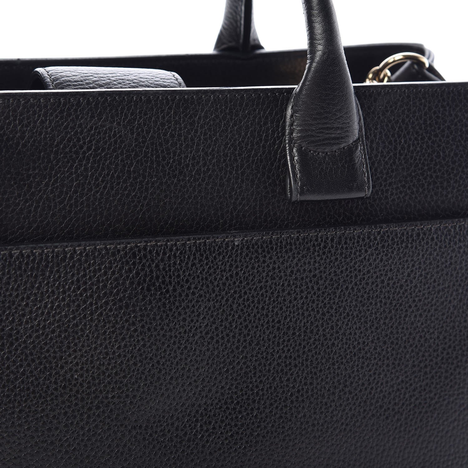 Chanel Grained Calfskin Small Neo Executive Shopper Tote Black 10 of 11